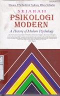 Sejarah Psikologi Modern = A History of Modern Psychology