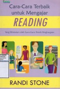 Cara-Cara Terbaik untuk Mengajar Reading : Yang Dilakukan Oleh Guru-Guru Peraih Penghargaan