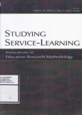 Studying Service-Learning : Innovations in Education Research Methodology