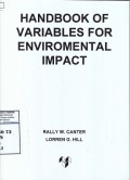 Handbook of Variables for Enviromental Impact