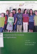 Educational Research : Competencies for Analysis and Applications
