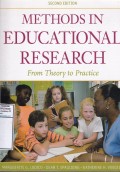 Methods in Educational Research from Theory to Practice