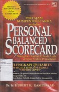Pertajam Kompetensi Anda melalui Personal Balanced Scorecard : Sinergikan Ambisi Pribadi dengan Ambisi Perusahaan