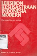 Leksikon Kesusteraan Indonesia Moderen