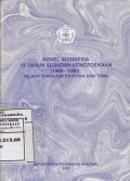 Novel Indonesia 15 Tahun Sesudah Kemerdekaan (1946-1960) : Telaah Setruktur Estetika dan Tema