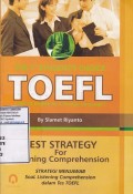 The 1 Student's Choice Toefl : Test Strategy for Listening Comprehension