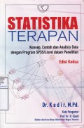 Statistika Terapan : Konsep, Contoh dan Analisis Data dengan Program SPSS/ Lisrel dalam Penelitian