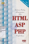 Referensi Coding Pemrograman Web: HTML, ASP, PHP Tingkat Dasar