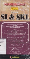 Permendiknas 2006 tentang SI & SKL