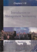 Introduction to Management Accounting Chapter 1-19