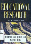 Educational Research an Introduction