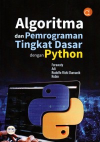 Algoritma dan pemrograman tingkat dasar dengan python